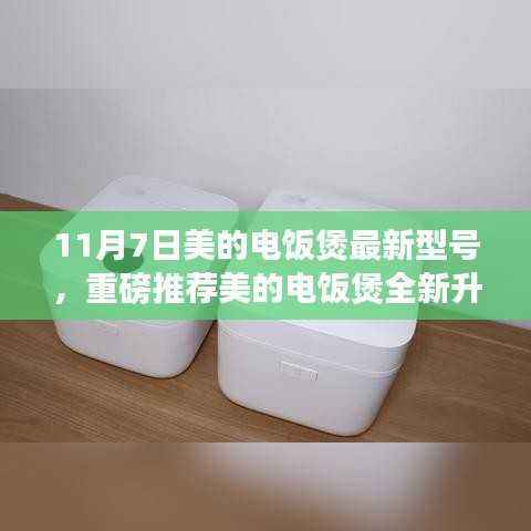 美的电饭煲全新升级,重磅推荐最炫型号带你进入智能烹饪新时代