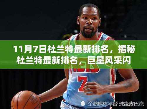 揭秘杜兰特最新排名,巨星风采闪耀十一月七日榜单揭晓