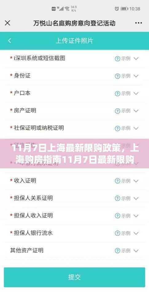 上海购房指南,最新限购政策详解与购房流程全解析(11月7日版)