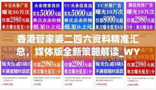 香港管家婆二四六资料精准汇总,媒体版全新策略解读_WYI805.11