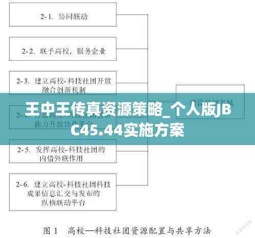 王中王传真资源策略_个人版JBC45.44实施方案