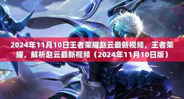 王者荣耀赵云最新视频解析(2024年11月版)