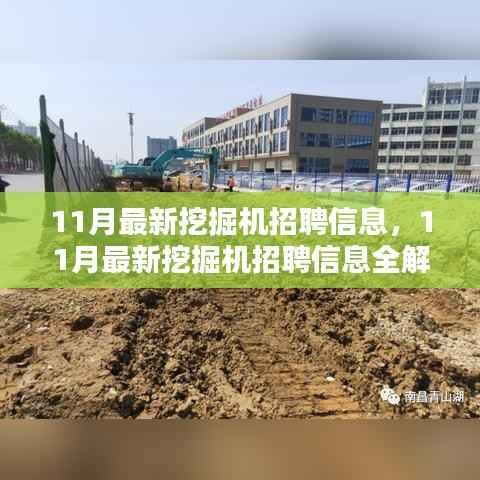 最新挖掘机招聘信息解析,把握11月求职黄金期