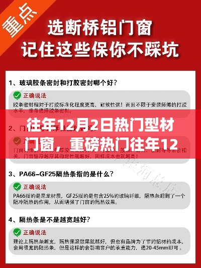 重磅解析,往年12月型材门窗潮流趋势与选购指南,小红书精选推荐!