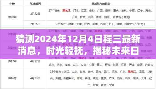 揭秘时光轻抚下的未来日常,温馨小聚,探寻最新消息,时光下的未来日程三——2024年12月4日展望
