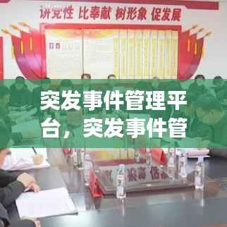 突发事件管理平台,突发事件管理流程