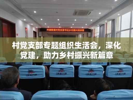 村党支部专题组织生活会,深化党建,助力乡村振兴新篇章